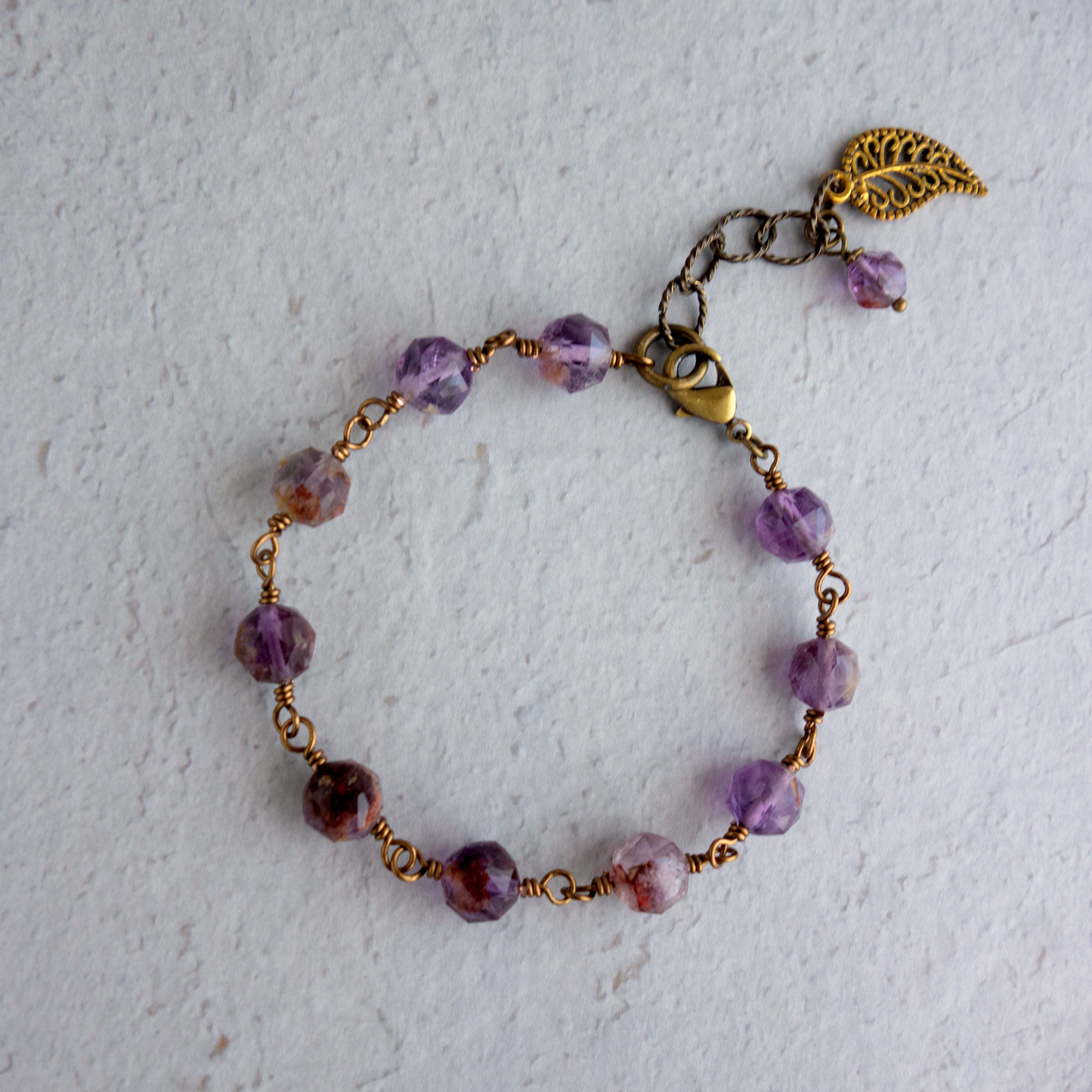 Jardin_ジャルダン/「ガーデンアメジスト」庭園*ブレスレット/Garden Bracelet #280