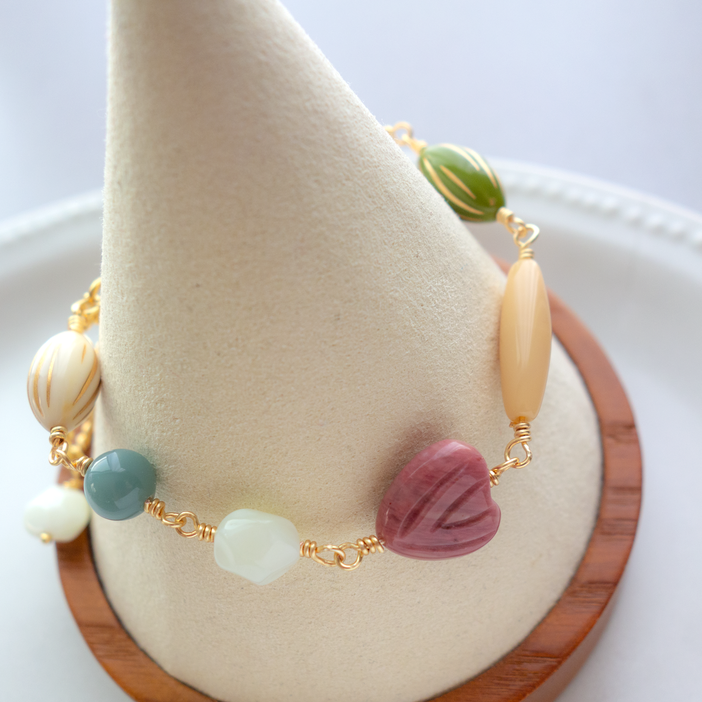 Parfait_パフェ/「ロードナイト」友愛のハート *甘色のブレスレット