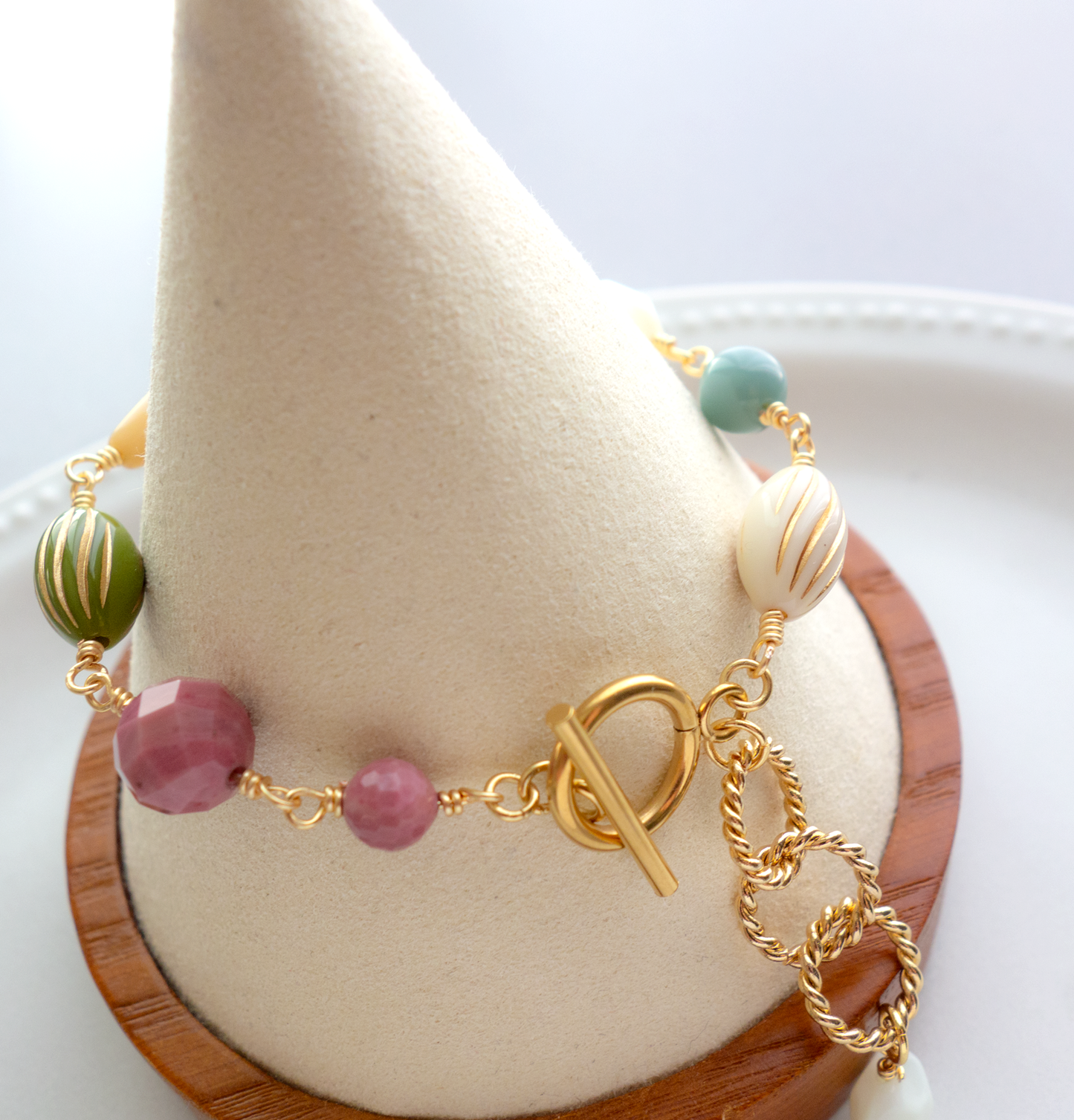 Parfait_パフェ/「ロードナイト」友愛のハート *甘色のブレスレット