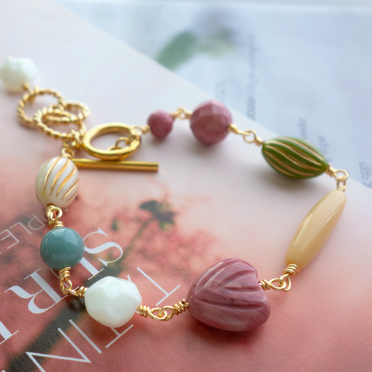 Parfait_パフェ/「ロードナイト」友愛のハート *甘色のブレスレット