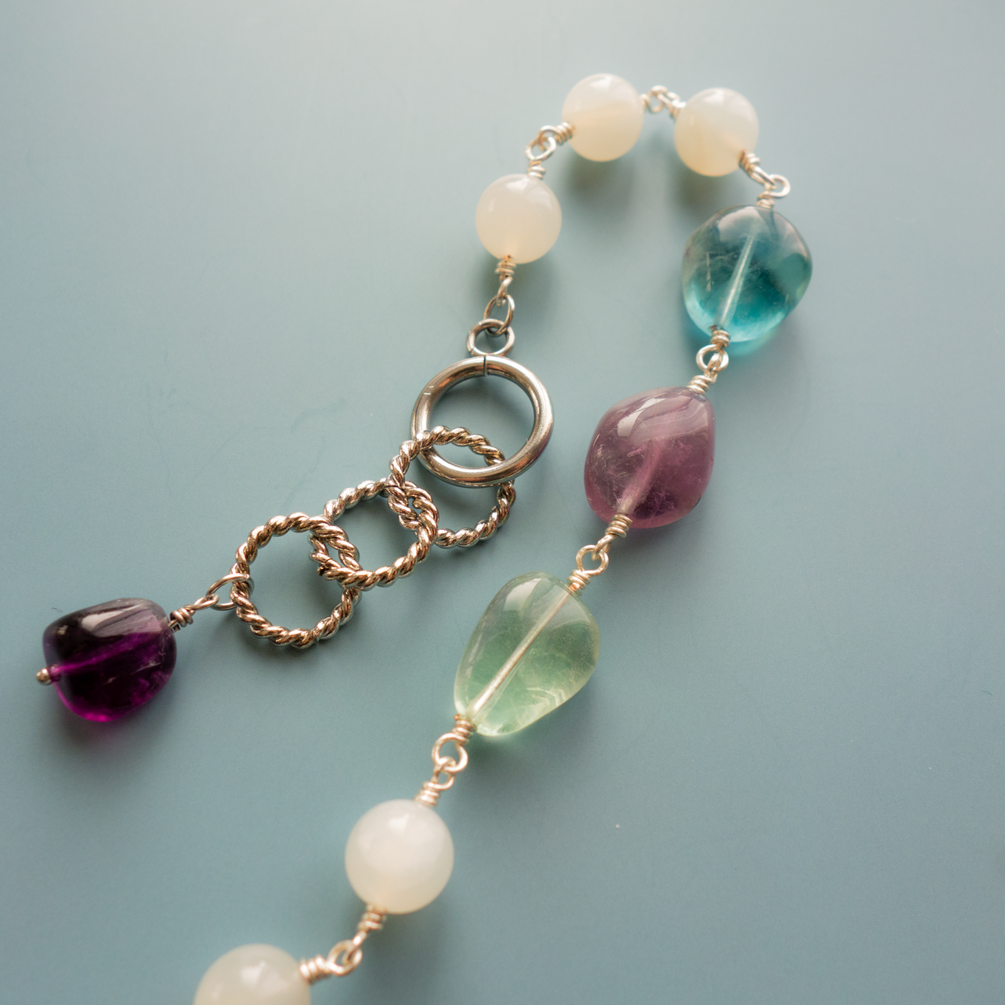 Lux _ルクス/光りと雲の変幻/彩雲*のブレスレット/ Colorful Cloud* Bracelet