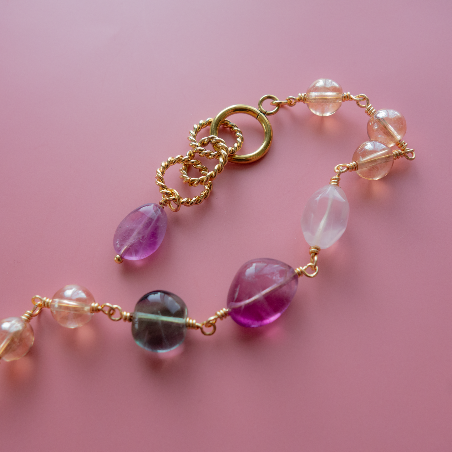 Lux _ルクス/光りと雲の変幻/彩雲*のブレスレット/ Colorful Cloud* Bracelet