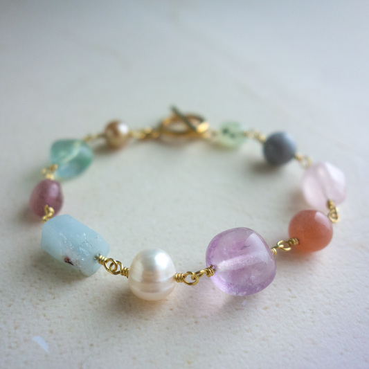 Aura _アウラ/香りのひととき/香風*のブレスレット/Fragrance moment Kofu* bracelet