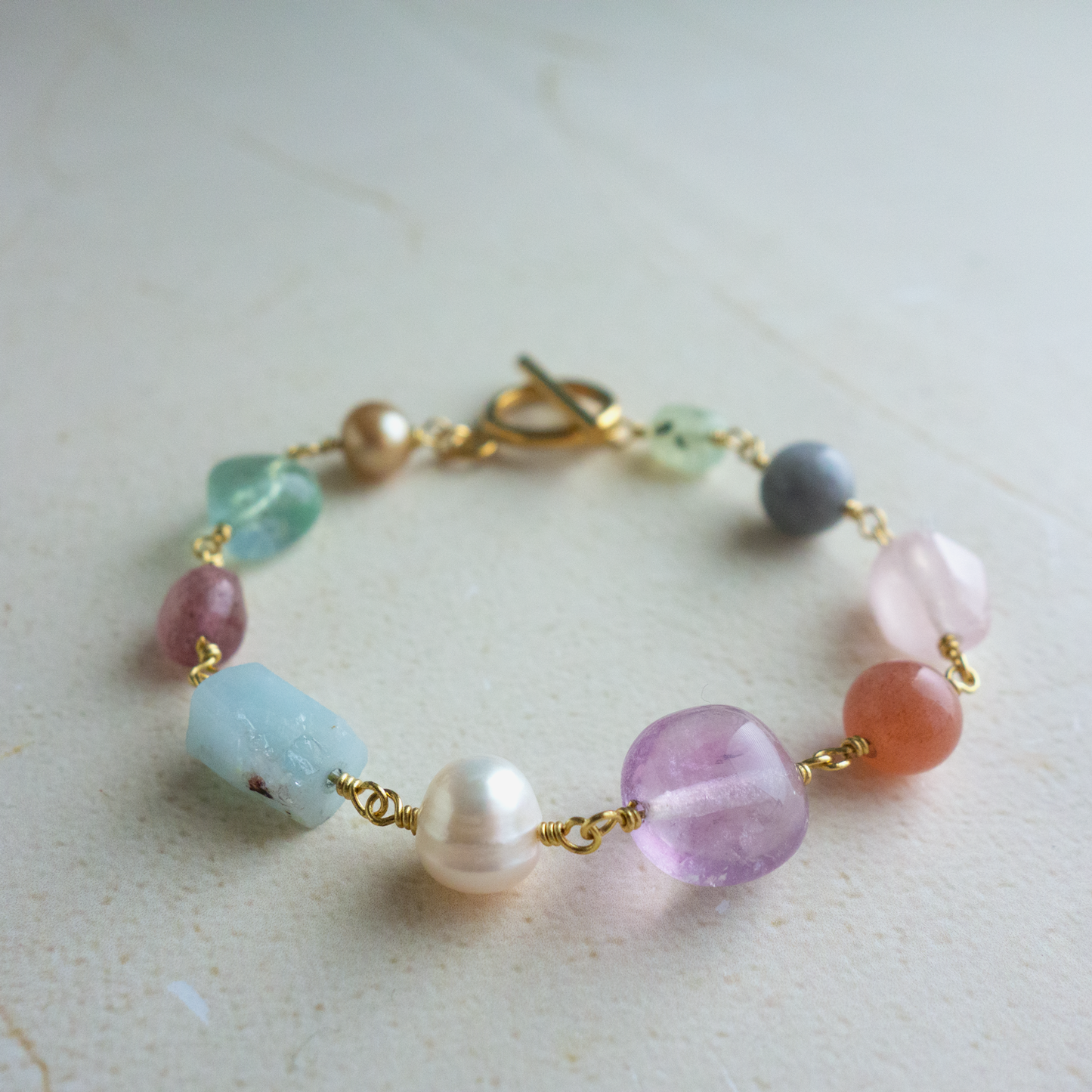 Aura _アウラ/香りのひととき/香風*のブレスレット/Fragrance moment Kofu* bracelet