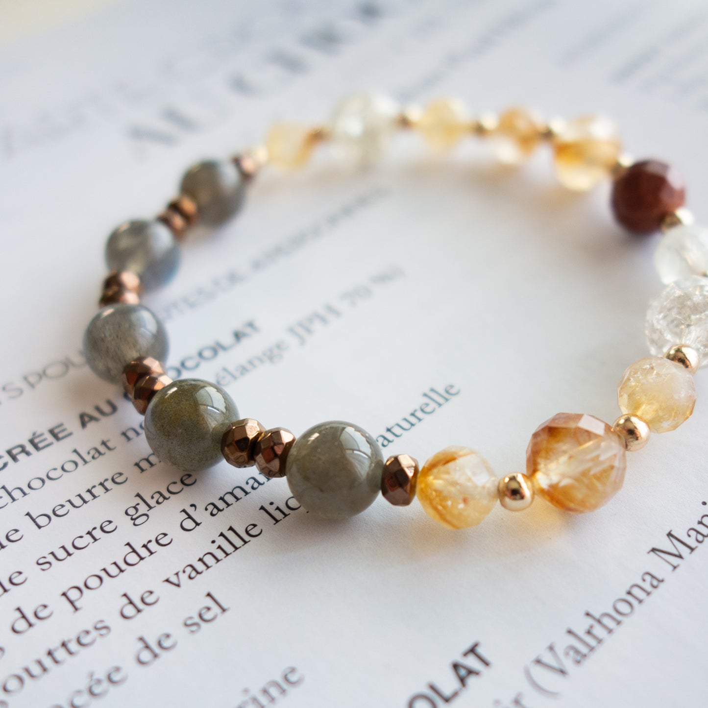 *ジュージーな黄色やオレンジ色の輝きを放つ <シトリン> 暮らしを明るく変えるイエロー効果 #204