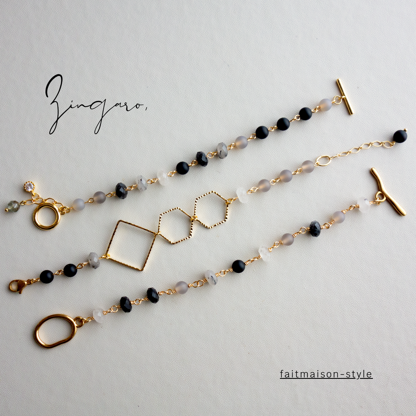 *Zingaro_ジンガロ/「トルマリンクオーツ」白と黒のポートレート#286/Retrato em Branco e Preto