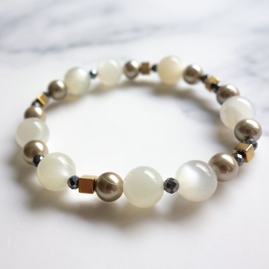 ムーンストーン moonstone「月長石（げっちょうせき）