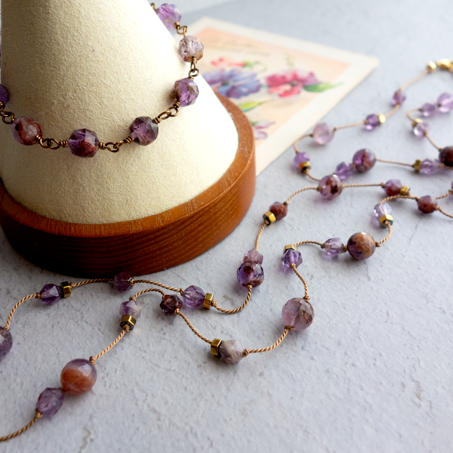 Jardin_ジャルダン／「ガーデンアメジスト」庭園*ブレスレット／Garden Bracelet #280