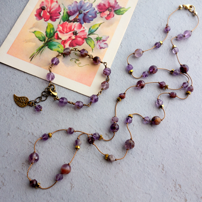 Jardin_ジャルダン／「ガーデンアメジスト」庭園*ブレスレット／Garden Bracelet #280