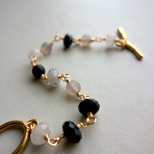 *Zingaro_ジンガロ／「トルマリンクオーツ」白と黒のポートレート#284／Retrato em Branco e Preto