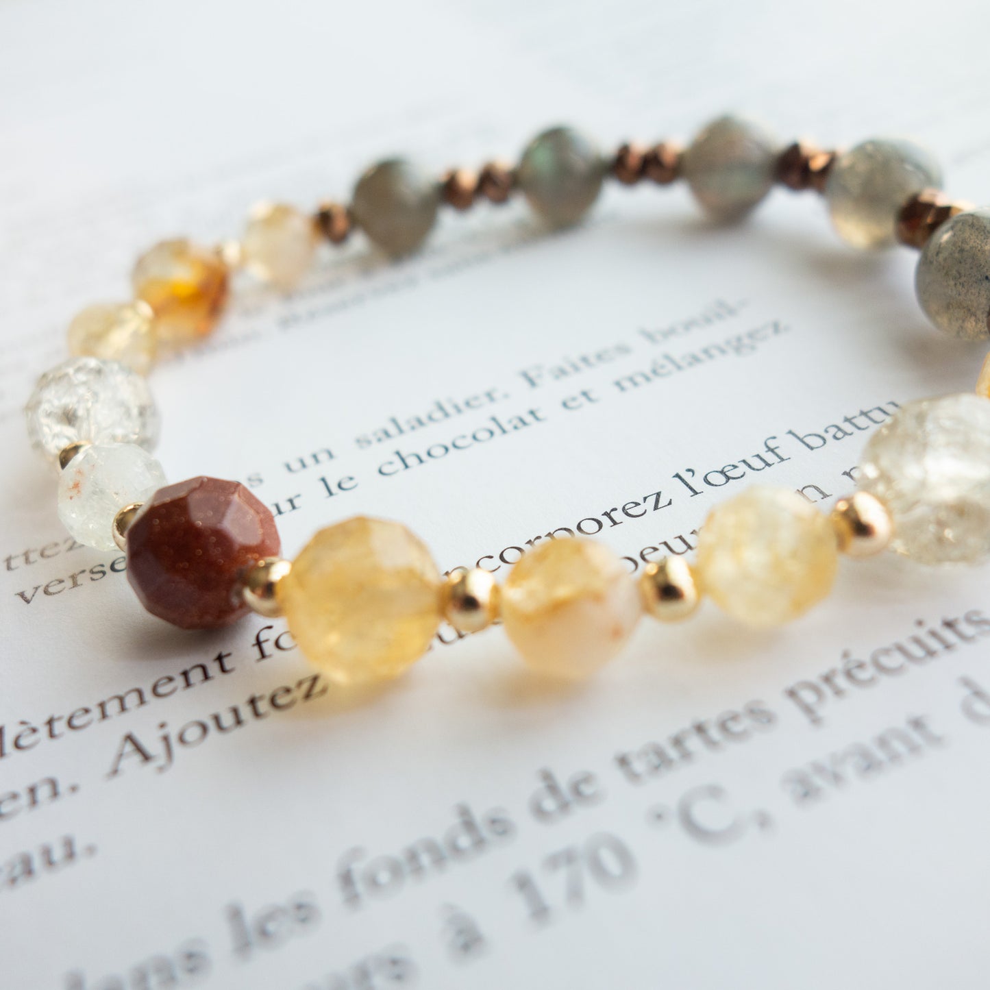 *ジュージーな黄色やオレンジ色の輝きを放つ <シトリン> 暮らしを明るく変えるイエロー効果 #204