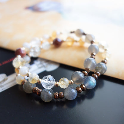 *ジュージーな黄色やオレンジ色の輝きを放つ <シトリン> 暮らしを明るく変えるイエロー効果 #204