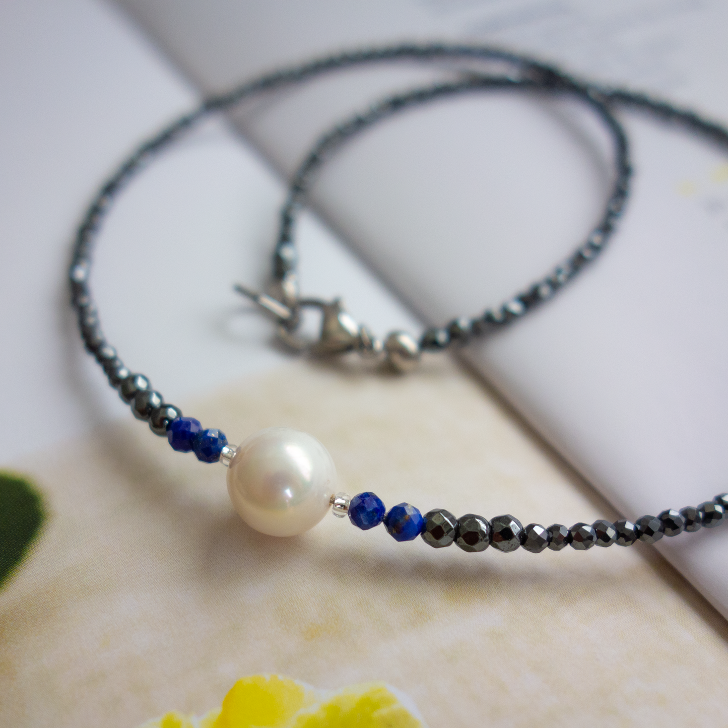 Sofi_ソフィ【淡水パール＋ラピスラズリ】_ネックレス