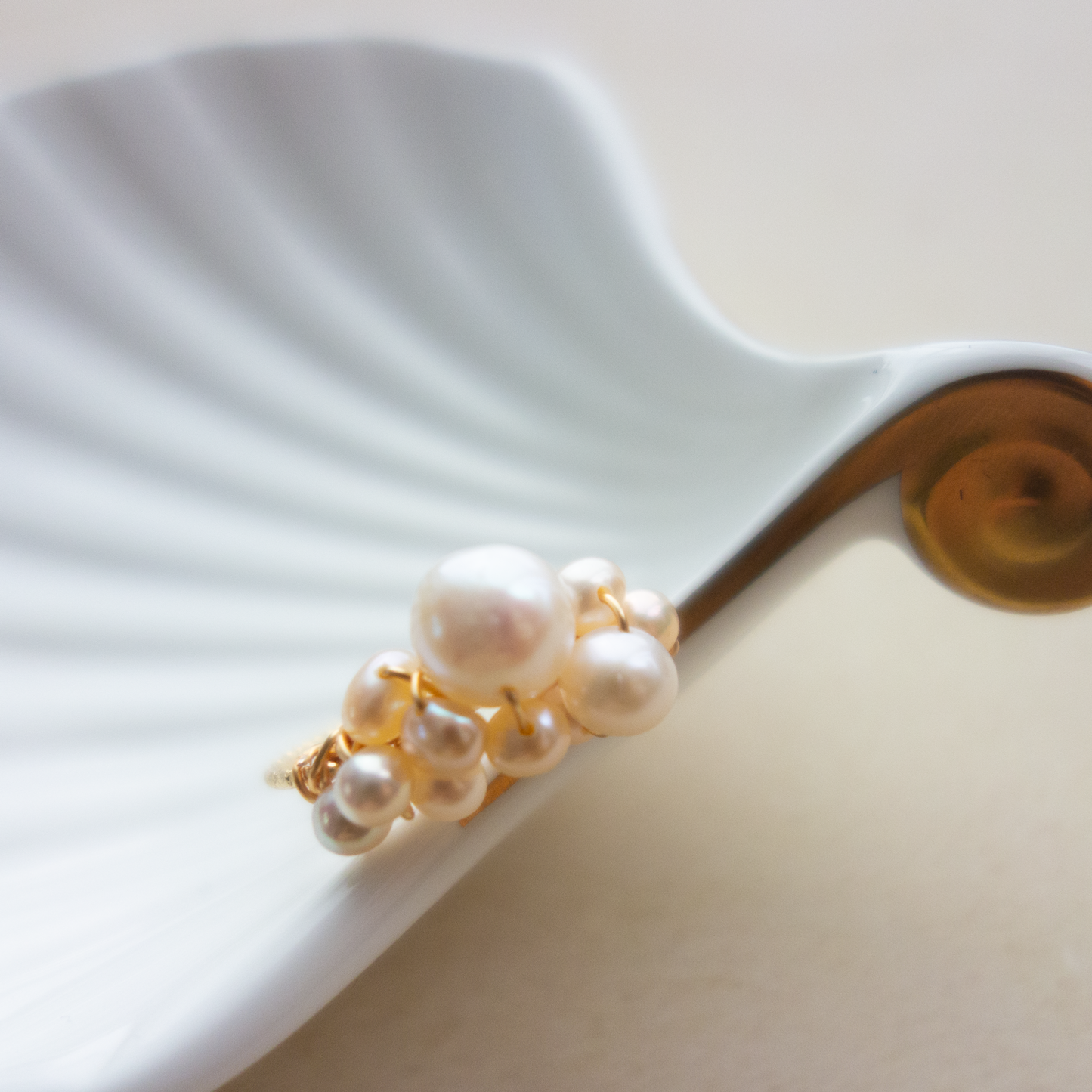 ［14kgf］*pierre_ ピエール【淡水パール】_天然石ワイヤーリング