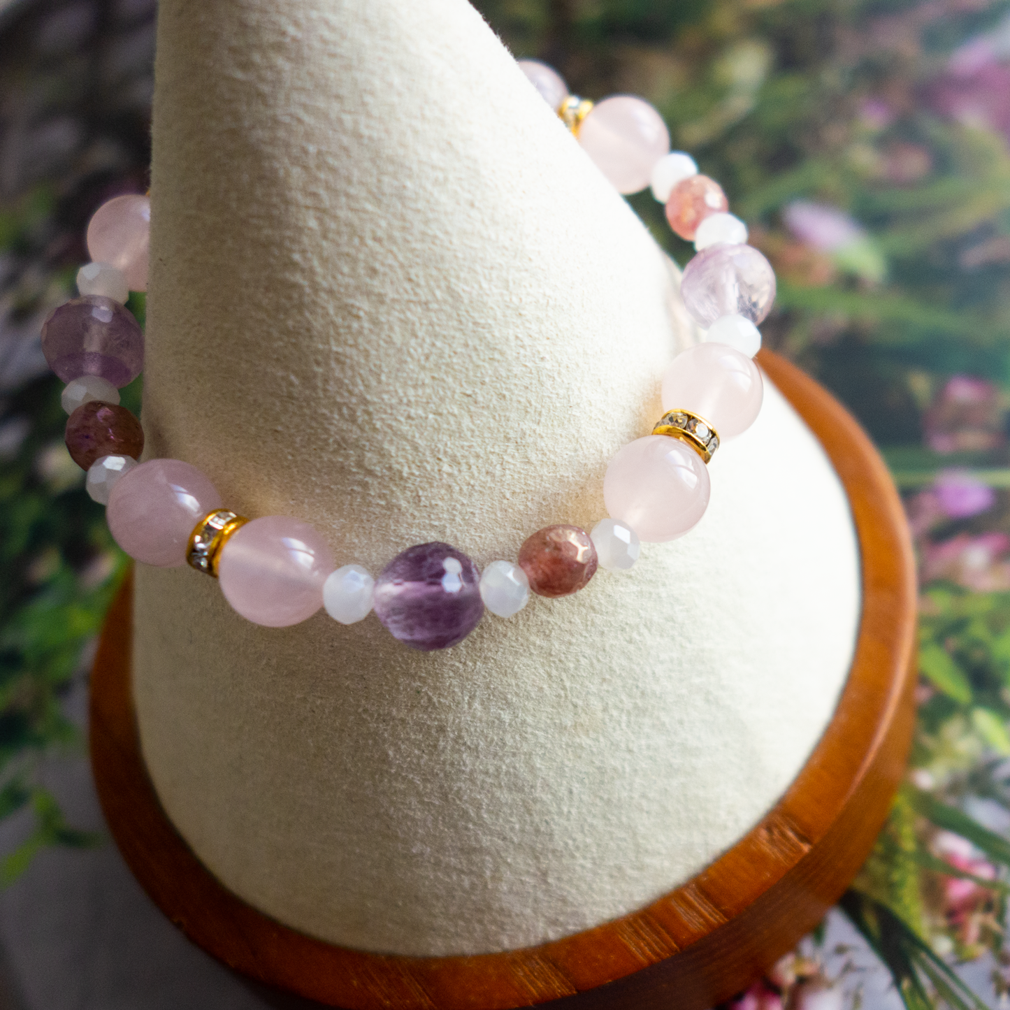 春風のような優しい薔薇色ローズクオーツ【紅水晶】穏やかな気持ちに