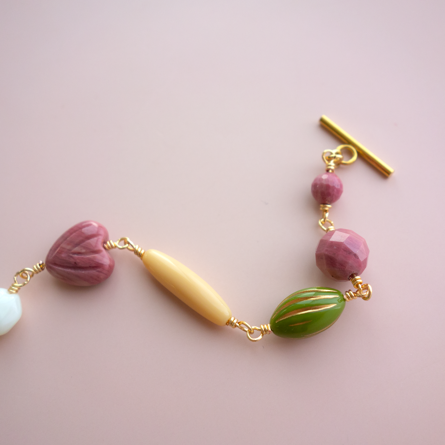 Parfait_パフェ／「ロードナイト」友愛のハート *甘色のブレスレット