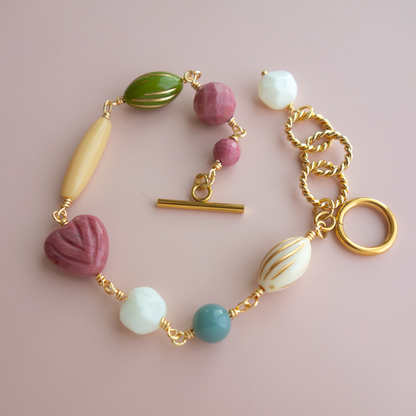 Parfait_パフェ／「ロードナイト」友愛のハート *甘色のブレスレット