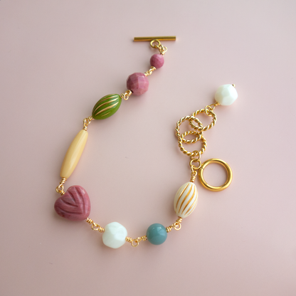 Parfait_パフェ／「ロードナイト」友愛のハート *甘色のブレスレット