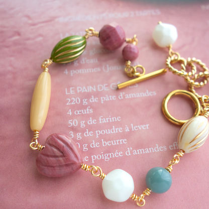 Parfait_パフェ／「ロードナイト」友愛のハート *甘色のブレスレット