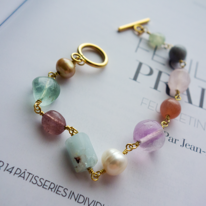 Aura _アウラ／香りのひととき／香風*のブレスレット／Fragrance moment Kofu* bracelet