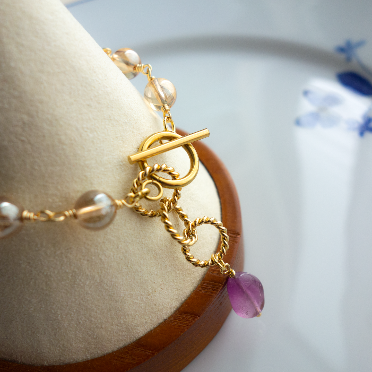 Lux _ルクス／光りと雲の変幻／彩雲*のブレスレット／ Colorful Cloud* Bracelet