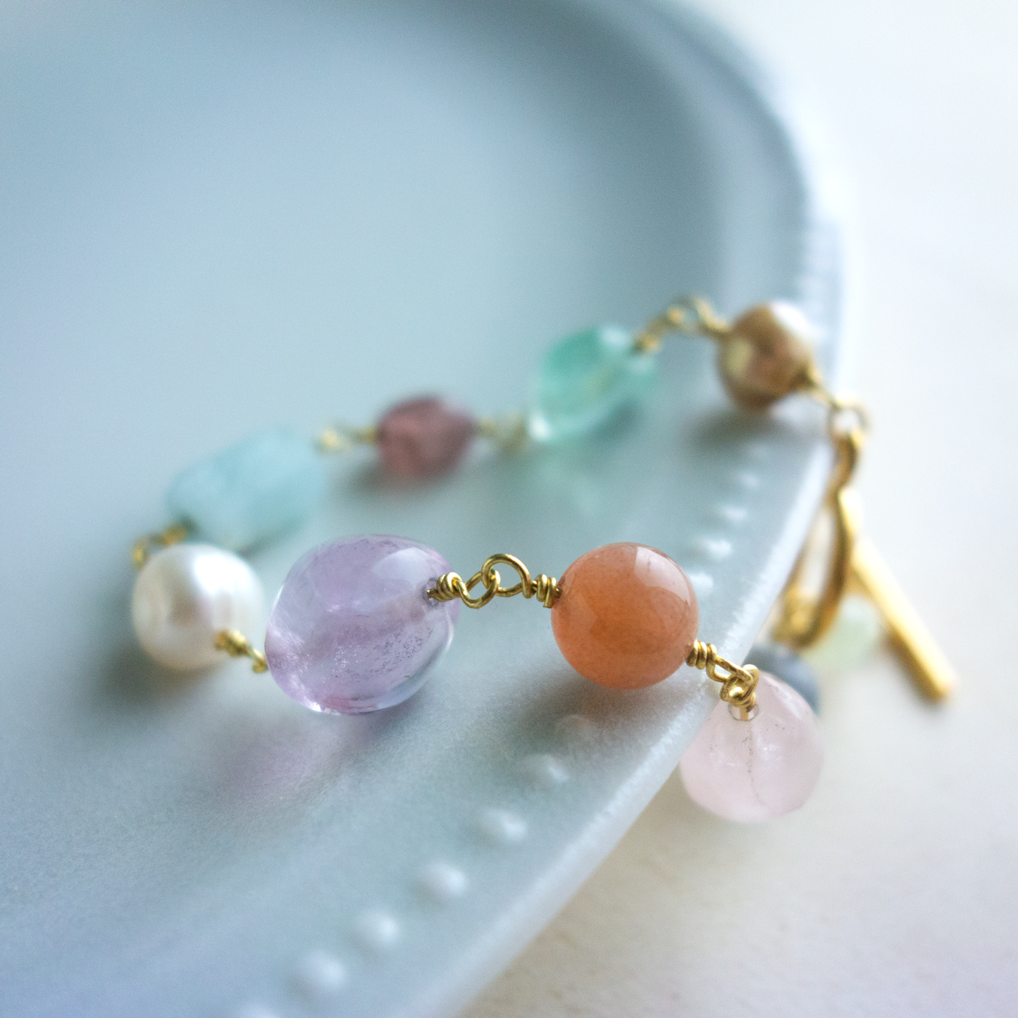 Aura _アウラ／香りのひととき／香風*のブレスレット／Fragrance moment Kofu* bracelet