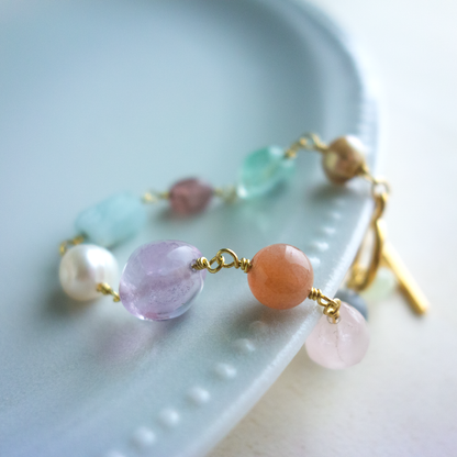 Aura _アウラ／香りのひととき／香風*のブレスレット／Fragrance moment Kofu* bracelet