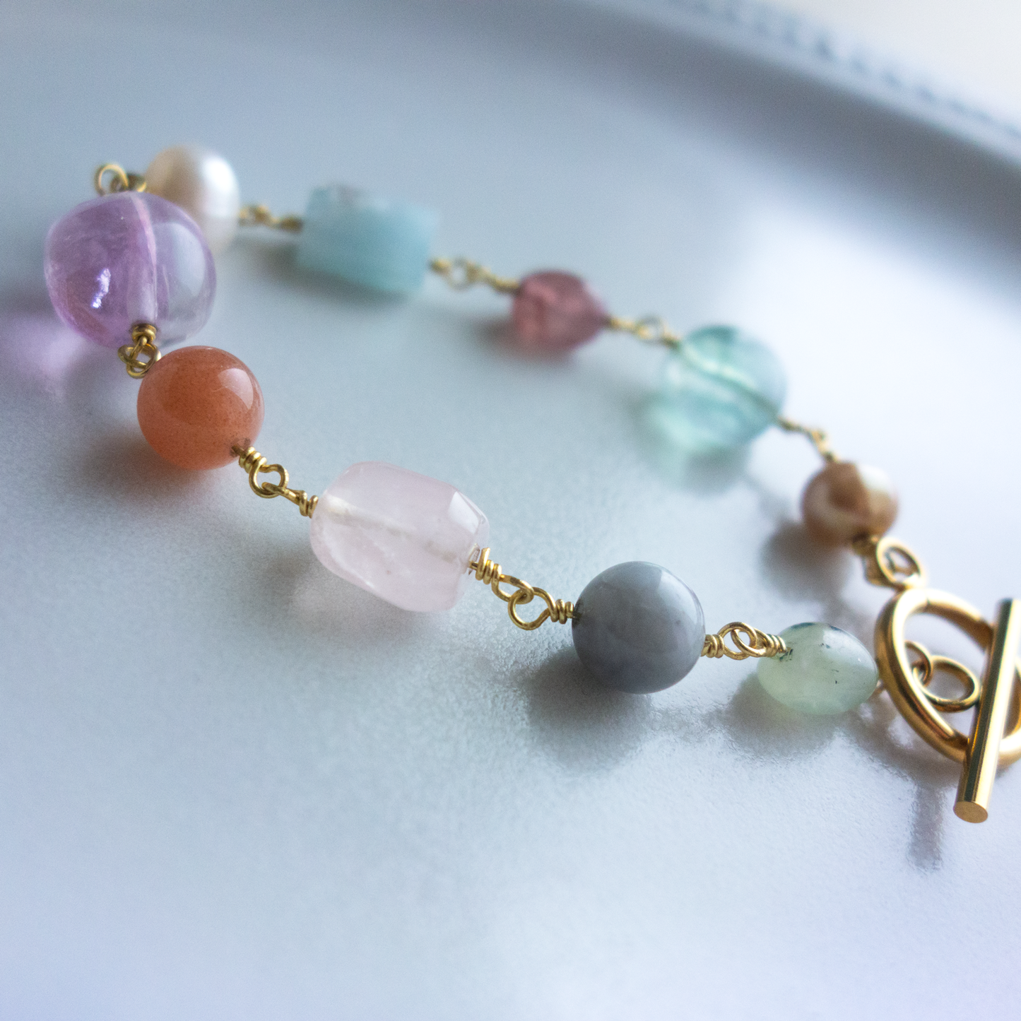 Aura _アウラ／香りのひととき／香風*のブレスレット／Fragrance moment Kofu* bracelet