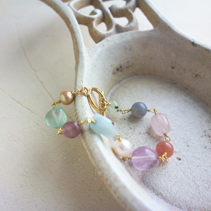 Aura _アウラ／香りのひととき／香風*のブレスレット／Fragrance moment Kofu* bracelet