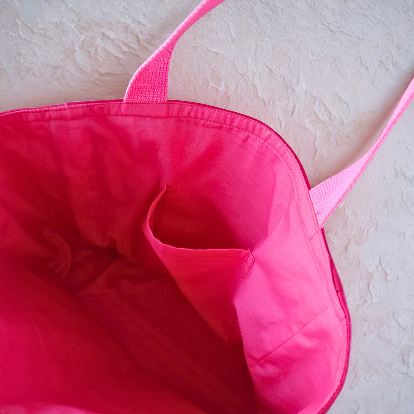 【華やかな桃色に映える金彩と花模様】和モダン_トートバッグ #082